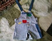 Летний, детский комбез-шорты (коттоновый)