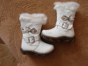 кожаные зимние сапоги на цегейке