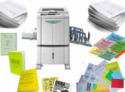 Ризография бланков, тиражирование бланков, объявления, листовки, изгот