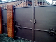 Ворота, двери. калитки из металла