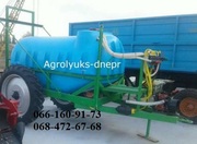 Прицепной польский опрыскиватель 2000 л., 2500 л., 18 м